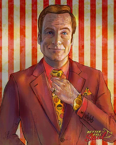 Better Call Saul - Saul Goodman Poster — Dina Blokhina